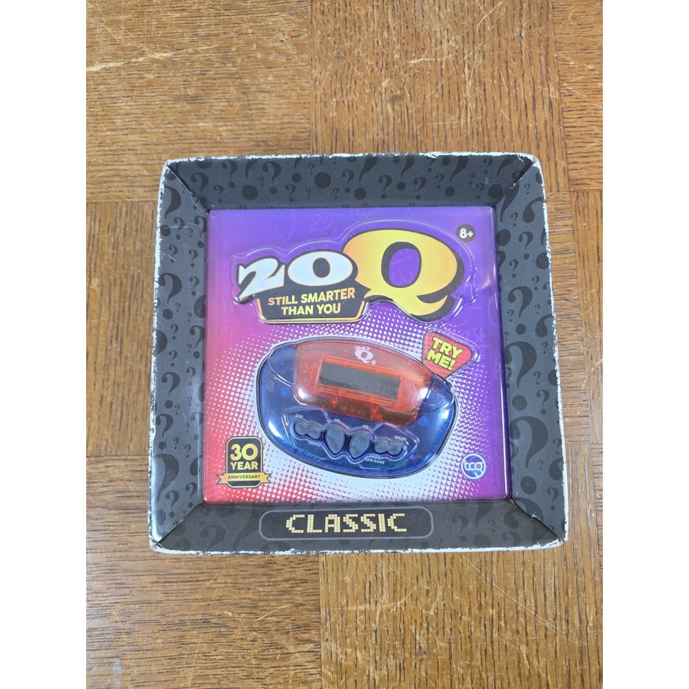20Q Questions Classic Electronic Handheld Game Boxed New Sealed 30 year edition